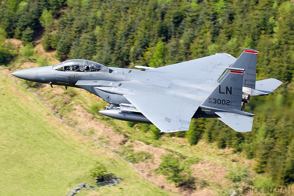 McDonnell Douglas F-15E Strike Eagle - 00-3002 - USAF