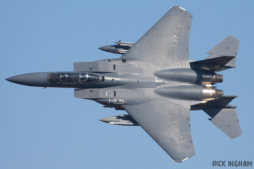 McDonnell Douglas F-15E Strike Eagle - 91-0605 - USAF