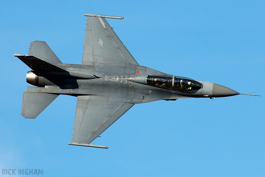 Lockheed Martin F-16D Fighting Falcon - 87-0378 - USAF