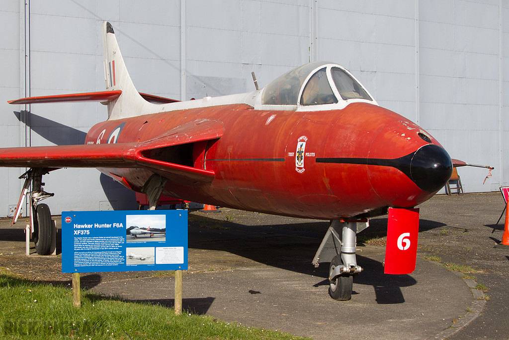 Hawker Hunter F6 - XF375 - Empire Test Pilot School