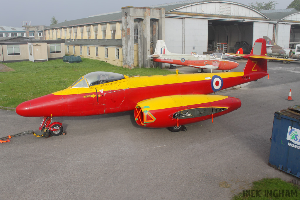 Gloster Meteor D16 - WK800 - QinetiQ / Royal Aircraft Establishment