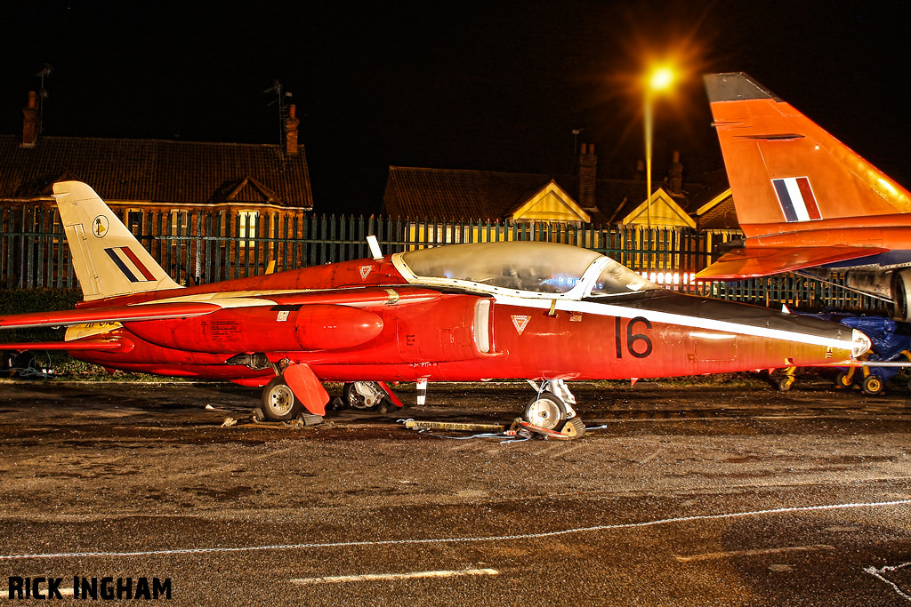 Folland Gnat T1 - XP516 - RAF