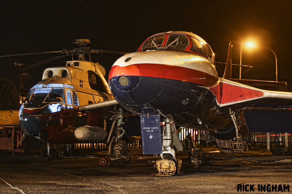 Hawker Hunter T7 - WV383 - Royal Aircraft Establishment (RAE)