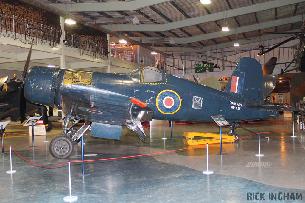 Vought Corsair IV - KD431 - Royal Navy