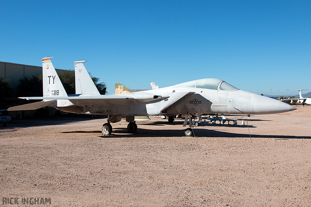 McDonnell Douglas F-15A Eagle - 74-0118 - USAF