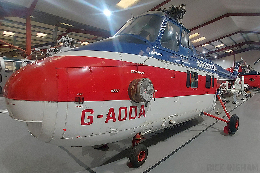 Westland Whirlwind 3 - G-AODA - Bristow Helicopters