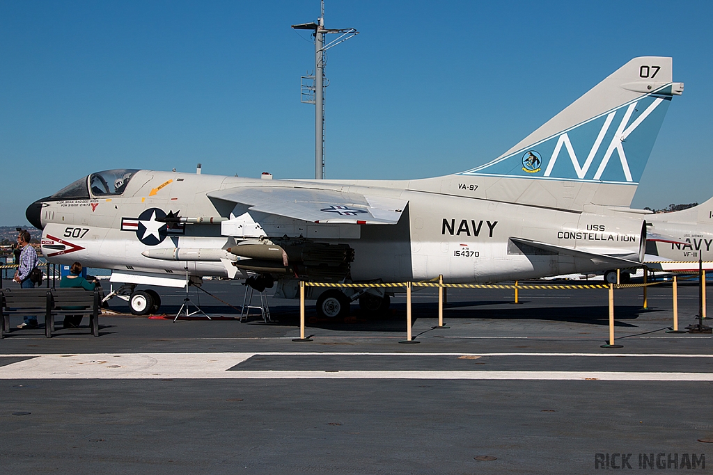 Vought A-7B Corsair II - 154370 - US Navy