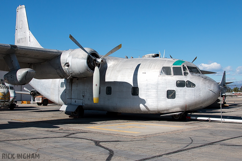 Fairchild C-123K Provider - 54-0581 / N87DK - USAF