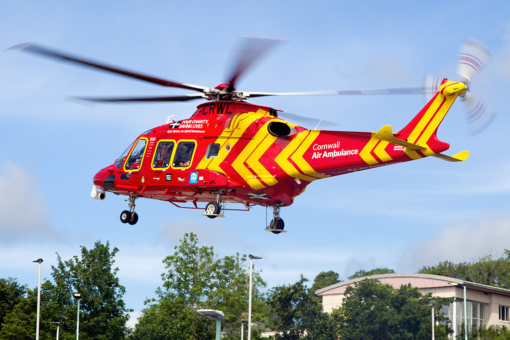 AgustaWestland AW169 - G-CRWL - Cornwall Air Ambulance