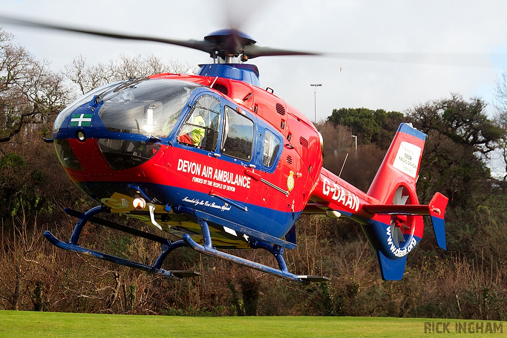 Eurocopter EC135 P2 - G-DAAN - Devon Air Ambulance