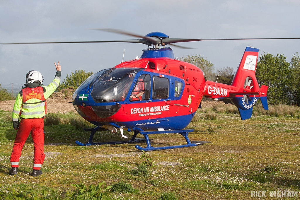 Eurocopter EC135 P2 - G-DAAN - Devon Air Ambulance