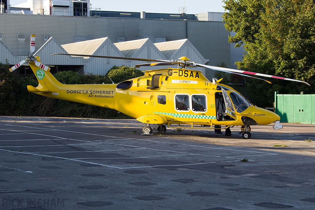 AgustaWestland AW169 - G-DSAA - Dorset and Somerset Air Ambulance