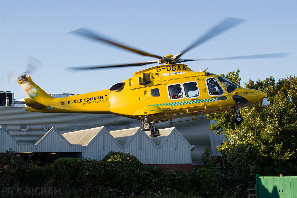 AgustaWestland AW169 - G-DSAA - Dorset and Somerset Air Ambulance