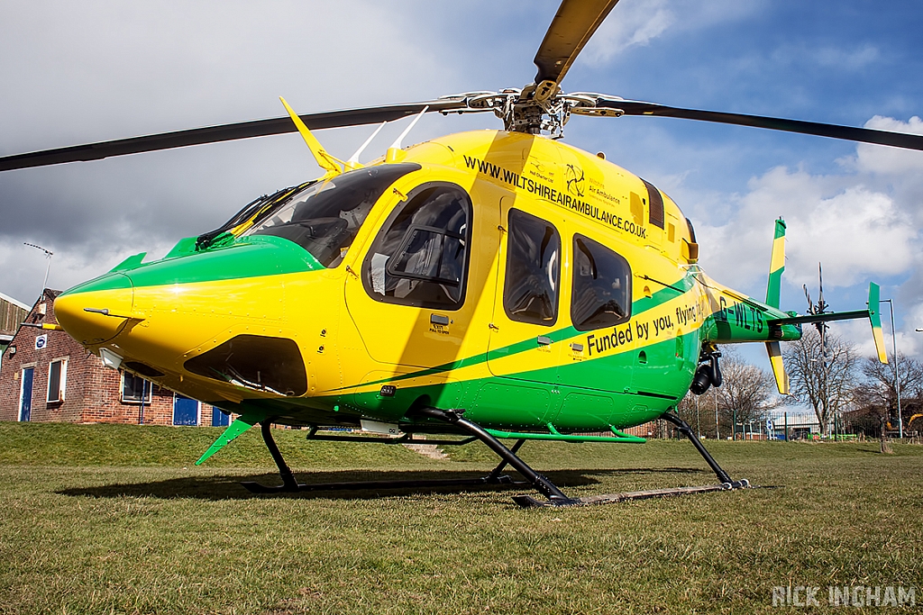 Bell 429 - G-WLTS - Wiltshire Air Ambulance
