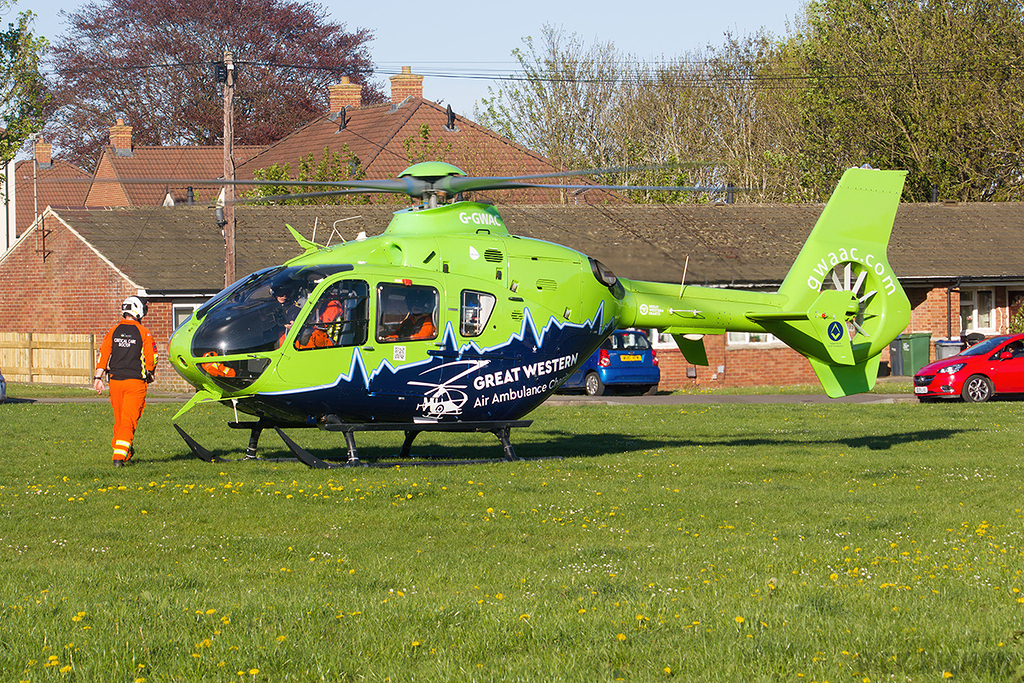 Eurocopter EC135 - G-GWAC - Great Western Air Ambulance