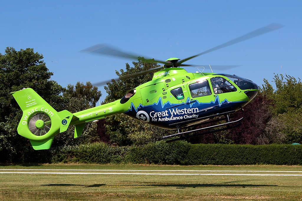 Eurocopter EC135 - G-GWAC - Great Western Air Ambulance