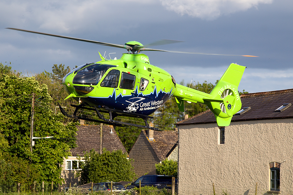 Eurocopter EC135 - G-GWAC - Great Western Air Ambulance