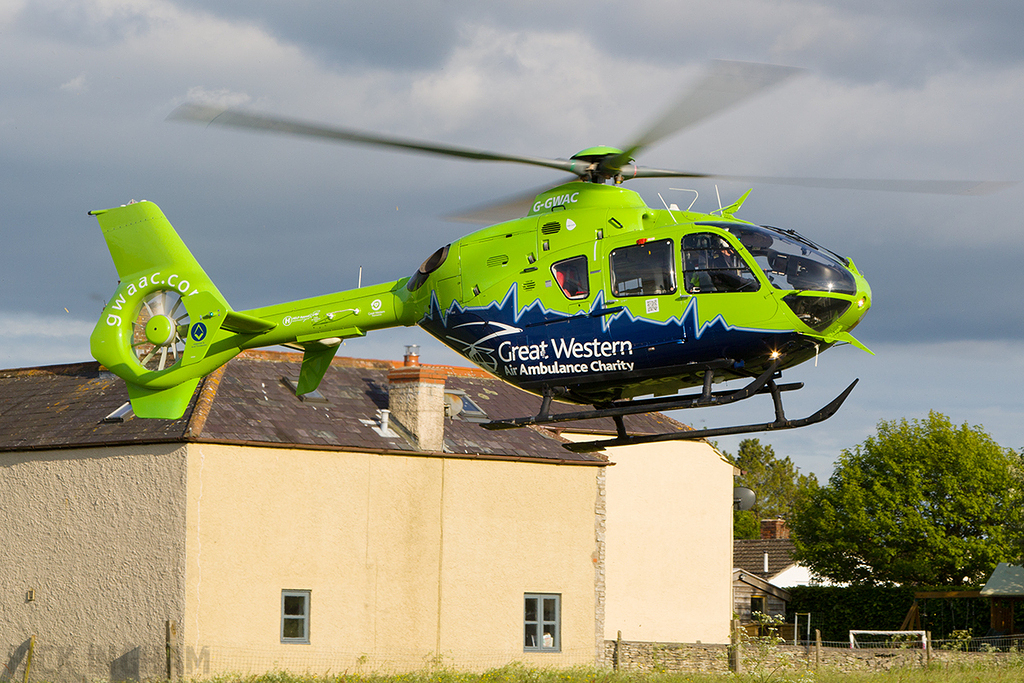 Eurocopter EC135 - G-GWAC - Great Western Air Ambulance