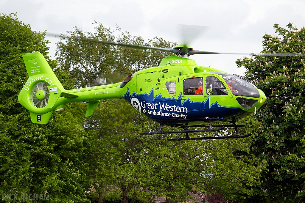 Eurocopter EC135 T2 - G-GWAA - Great Western Air Ambulance