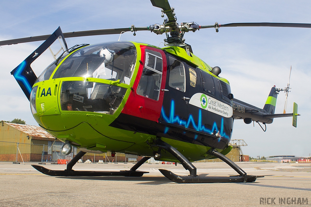 Bolkow Bo-105 - G-NDAA - Great Western Air Ambulance