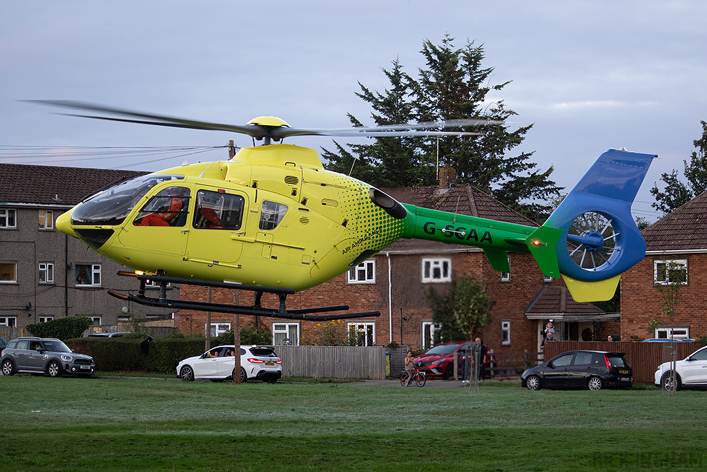 Eurocopter EC135 T2+ - G-SCAA - Gama Aviation