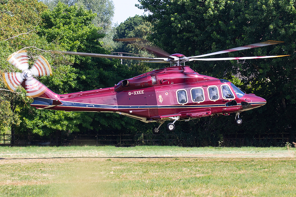AgustaWestland AW139 - G-XXEE - Kings Helicopter Flight