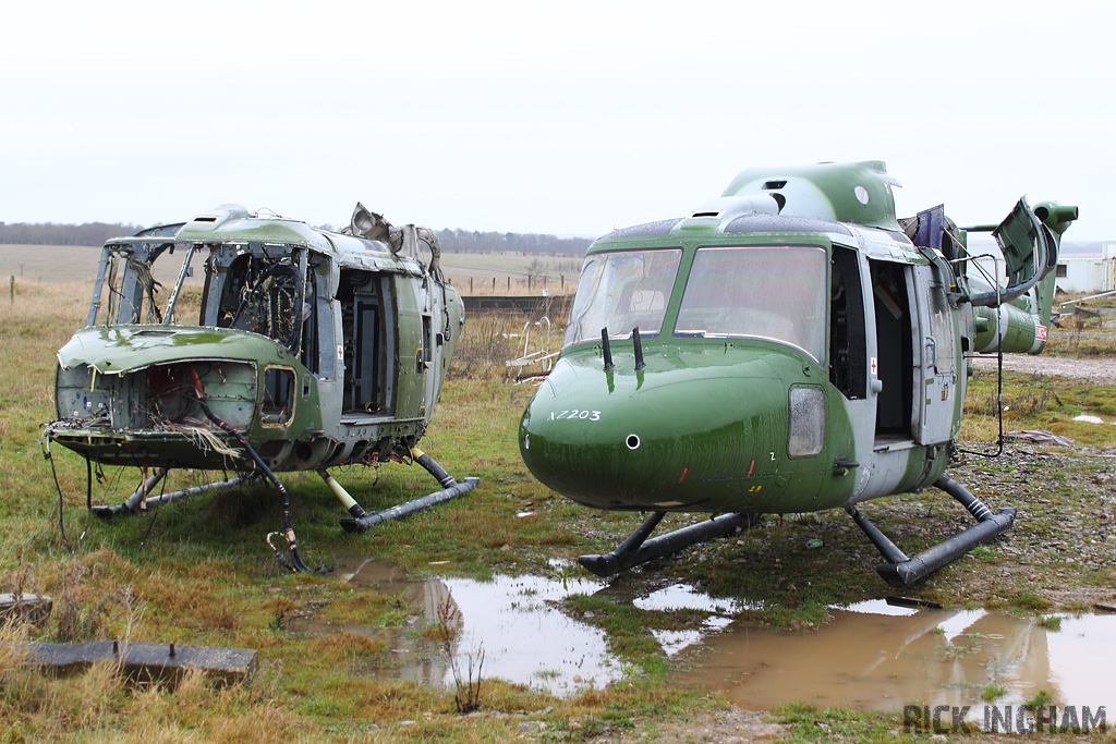 Westland Lynx AH7 - XZ171/K + XZ203/F - AAC