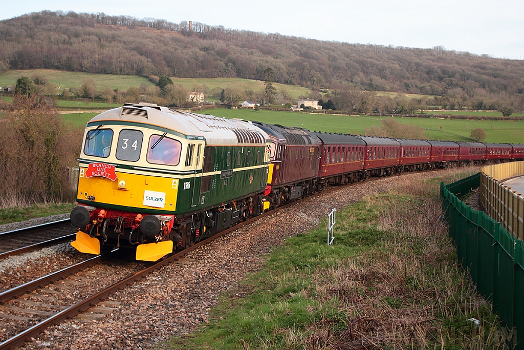 Class 33 - 33012/D6515 + 33129