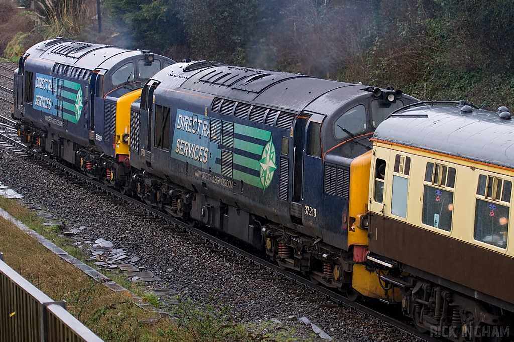 Class 37 - 37218 - Direct Rail Services