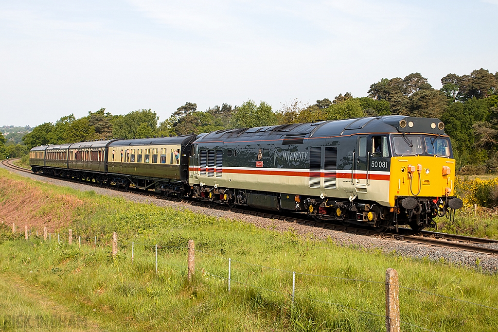 Class 50 - 50031 - Intercity