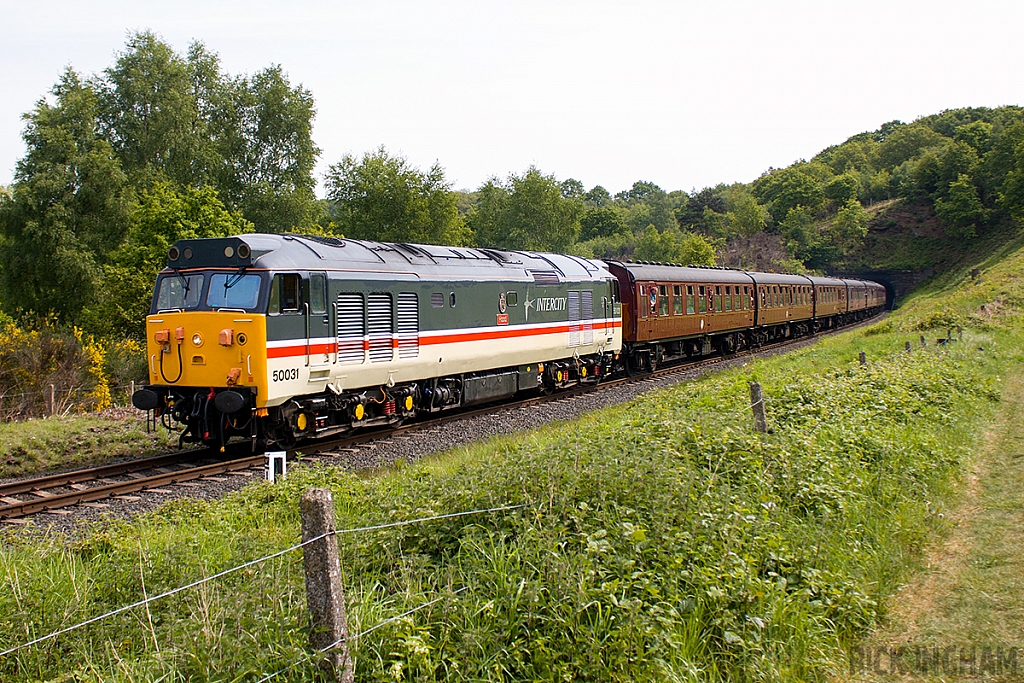 Class 50 - 50031 - Intercity