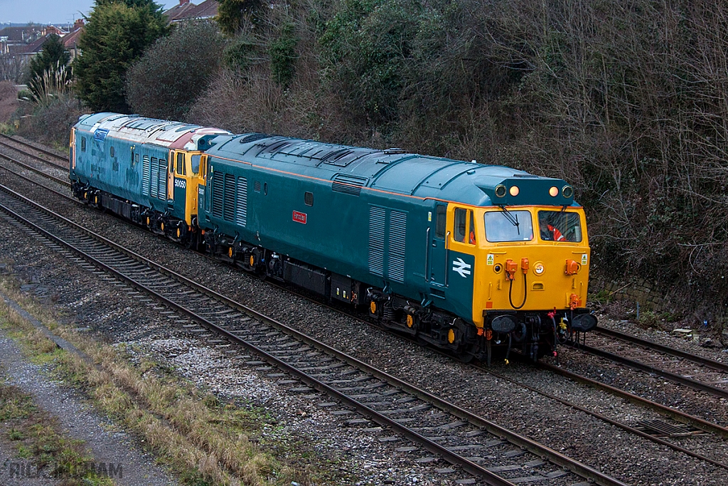 Class 50 - 50007 + 50050