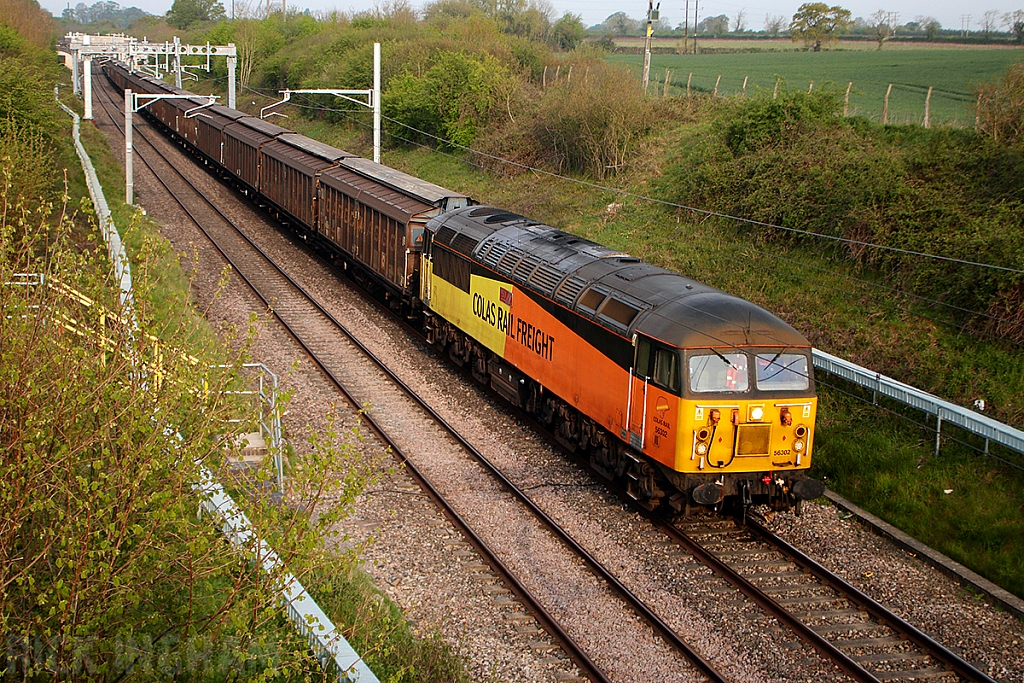 Class 56 - 56302 - Colas Rail