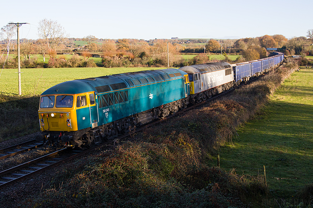 Class 56 - 56045 + 56103 - DCRail