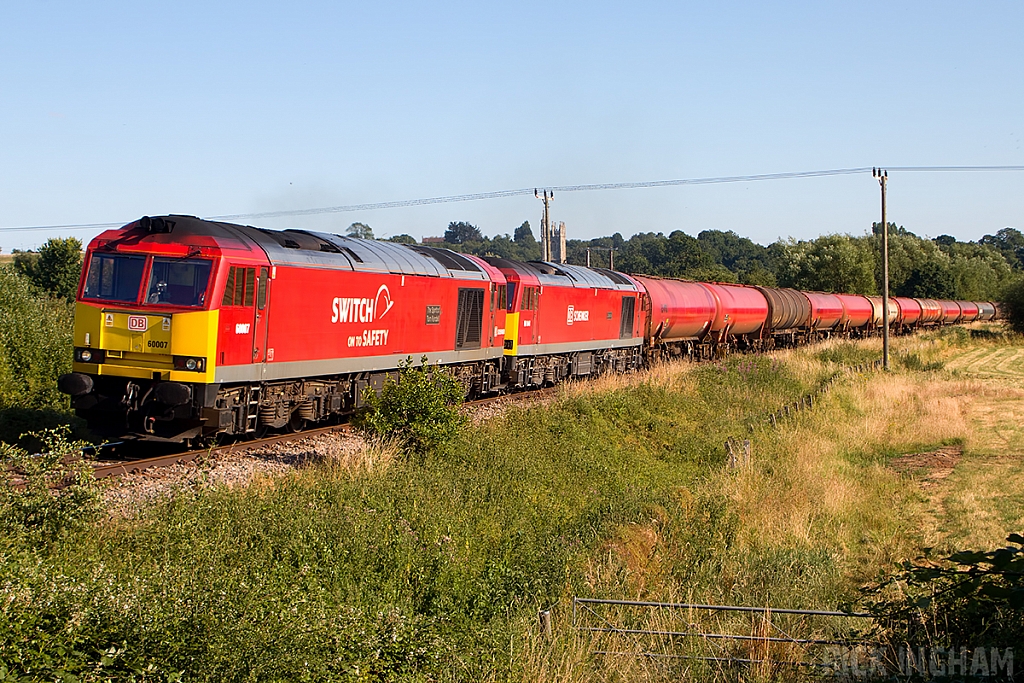 Class 60 - 60007 + 60044 - DB Schenker