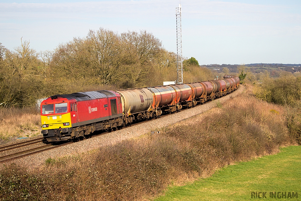 Class 60 - 60091 - DB Schenker