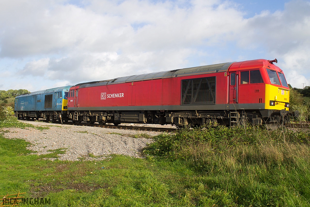 Class 60 - 60092 + 60074 - DB Schenker