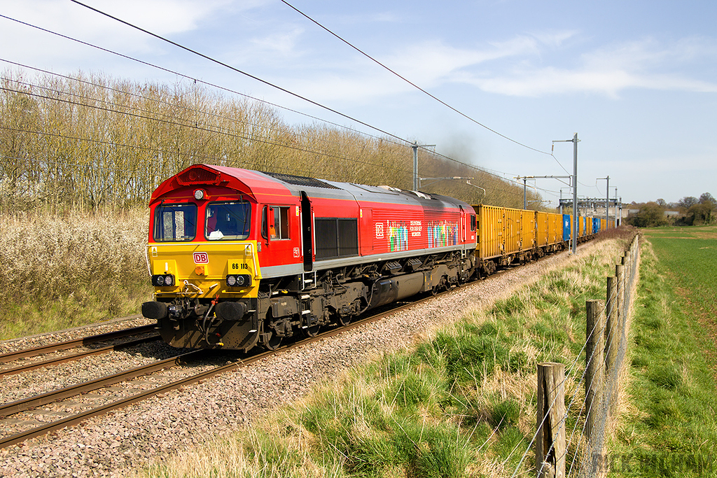 Class 66 - 66113 - DB Schenker