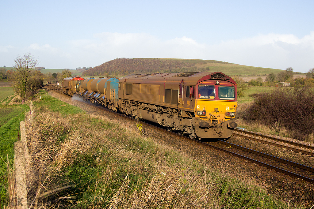 Class 66 - 66129 - EWS