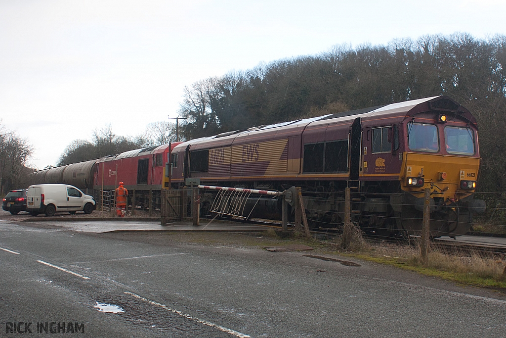 Class 66 - 66121 - EWS + Class 60 - 60054 - DB Schenker