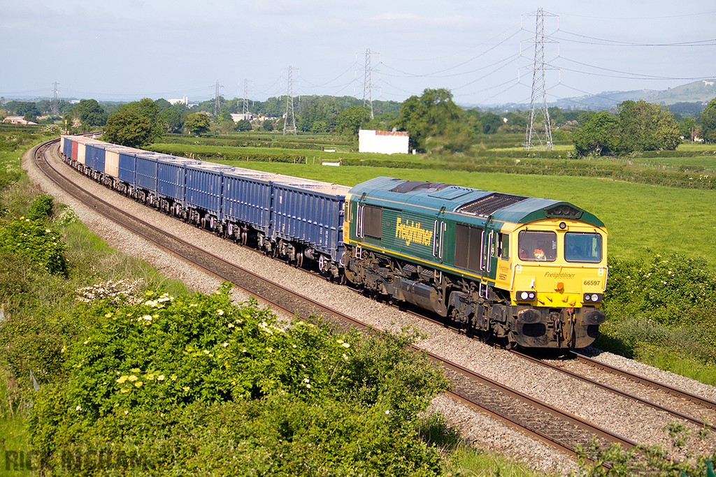 Class 66 - 66597 - Freightliner