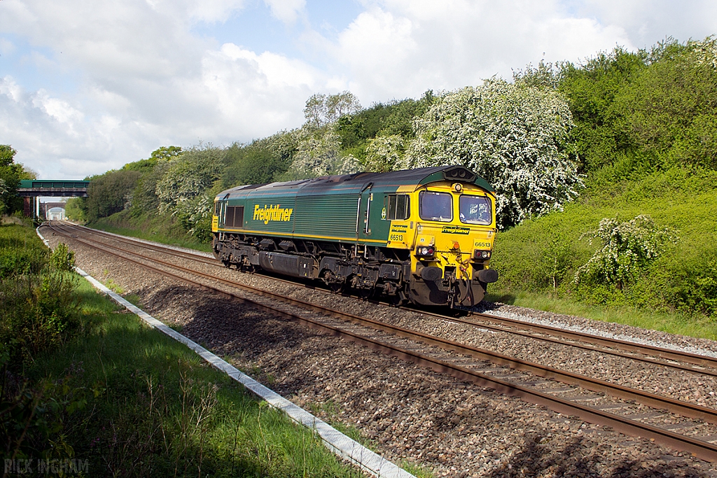 Class 66 - 66513 - Freightliner