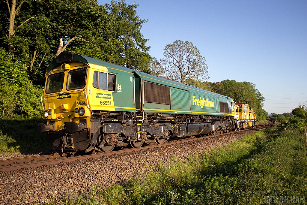 Class 66 - 66551 - Freightliner