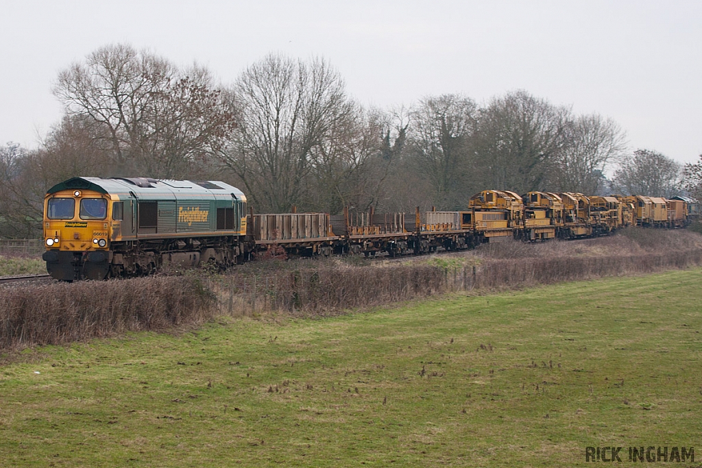Class 66 - 66619 - Freightliner
