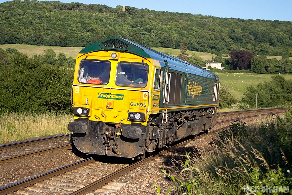 Class 66 - 66595 - Freightliner