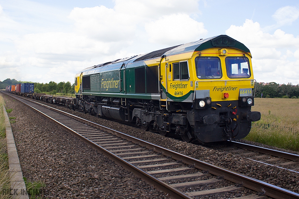 Class 66 - 66416 - Freightliner