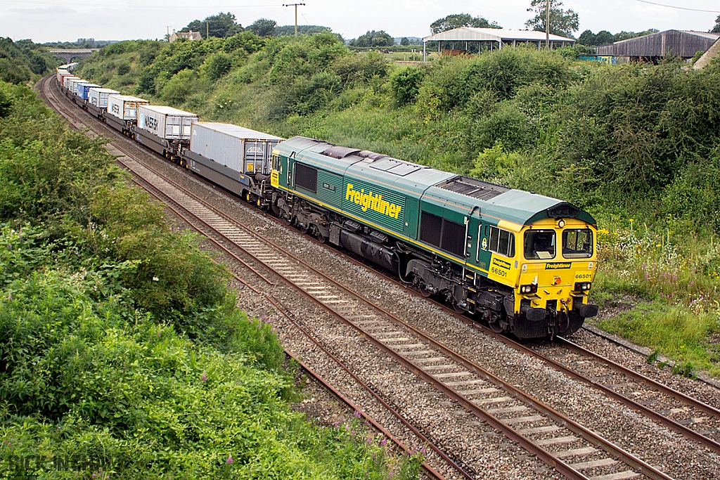 Class 66 - 66501 - Freightliner