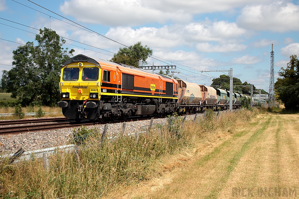 Class 66 - 66623 - Freightliner