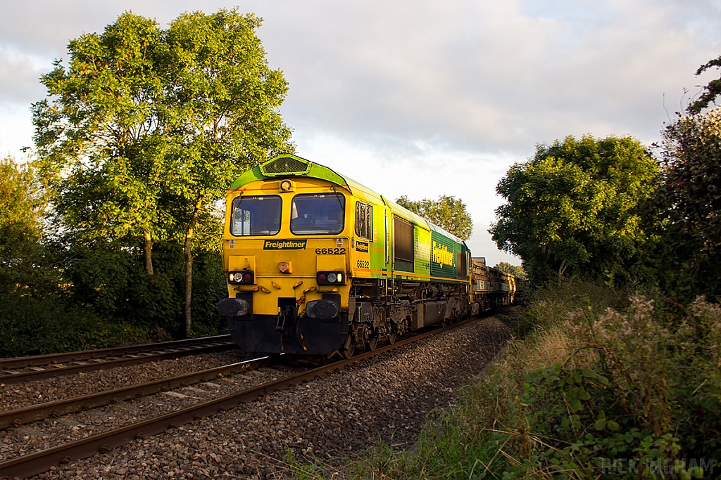 Class 66 - 66522 - Freightliner