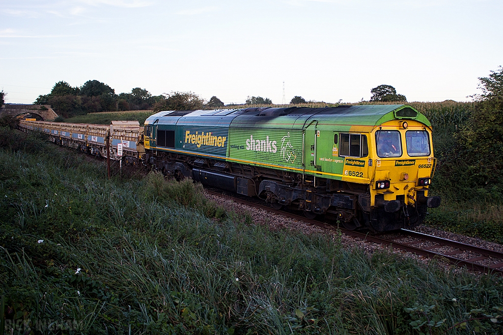 Class 66 - 66522 - Freightliner